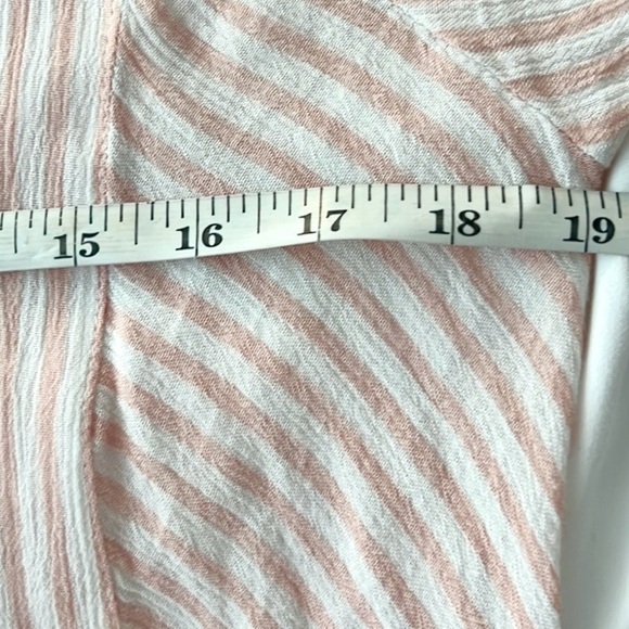 Club ZCollection,Petal PinkWhite,Lightweight Button-Front Dress,Button-Up Sleeve - Picture 5 of 10